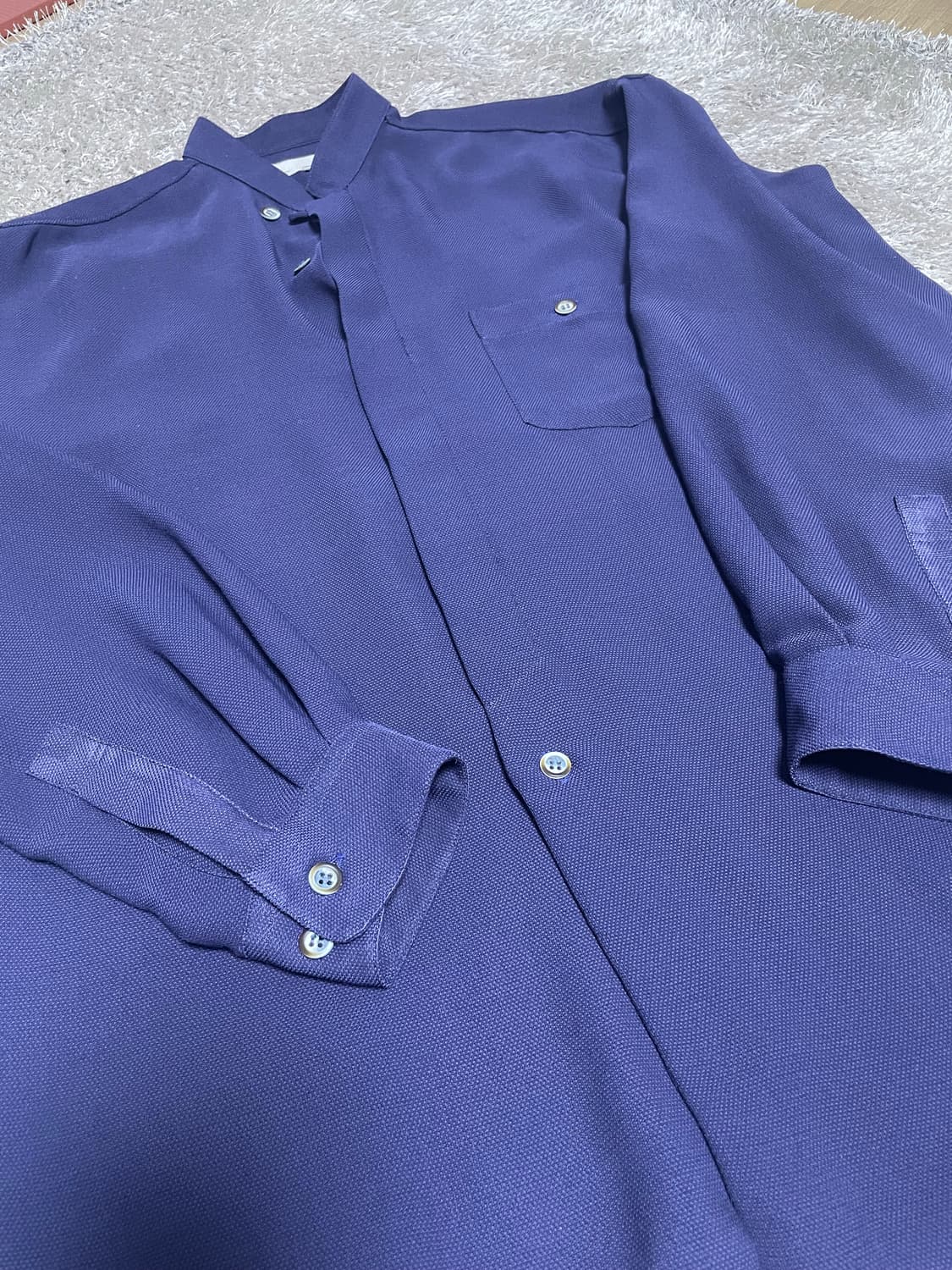 일제 유키토리 히든버튼 셔츠 105~110 상품이미지2