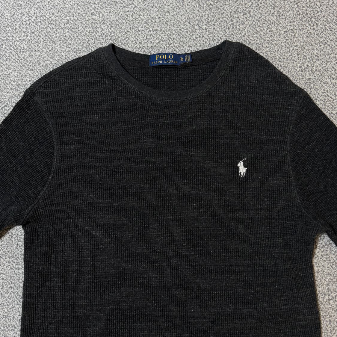 폴로 랄프로렌 와플 긴팔티 여성용 상품이미지2