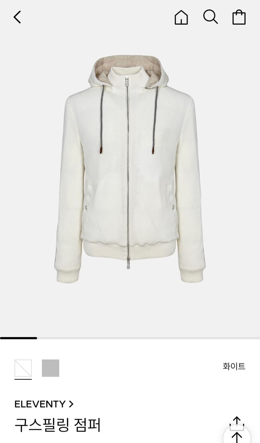 일레븐티(eleventy)플레티넘 구스다운 필링 상품이미지3