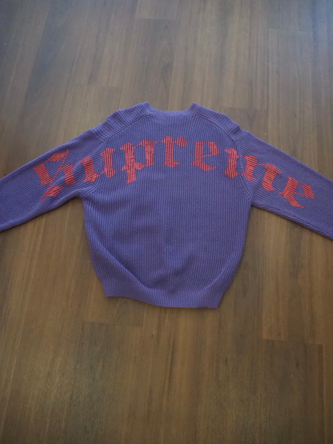 Supreme old english logo knit 상품이미지5