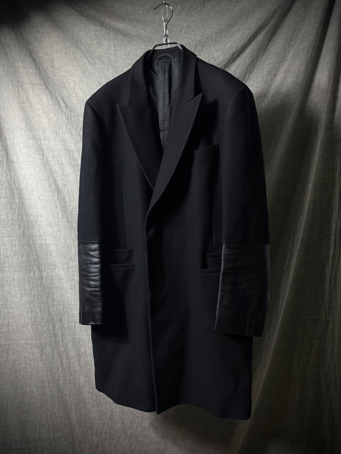 Neil Barrett 10fw Leather Sleeve Coat 상품이미지3