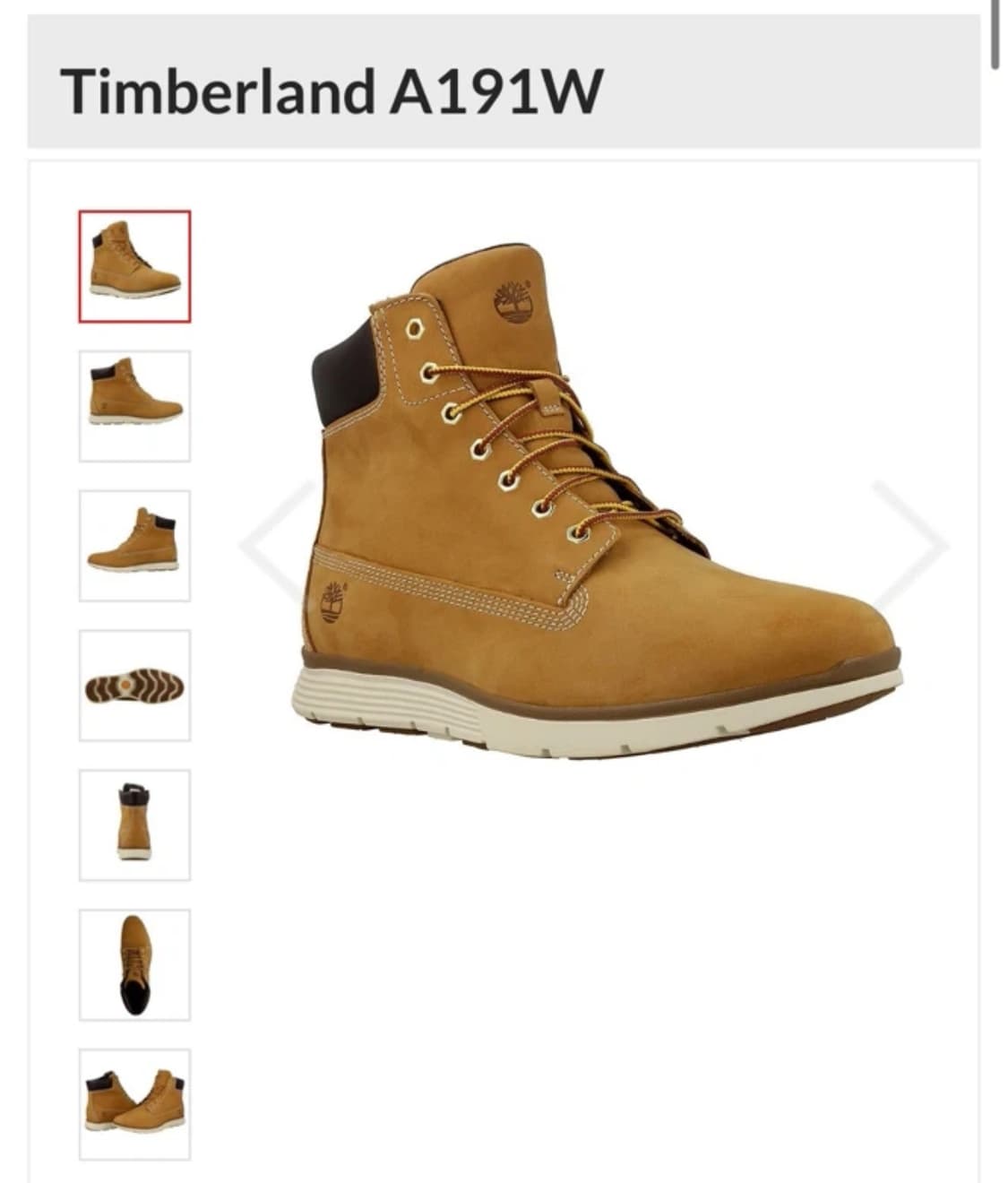 팀버랜드 6인치 워커 265 상품이미지1