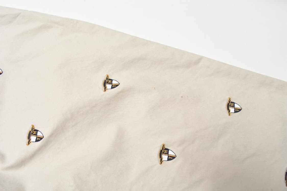 타미힐피거 와펜 자수 코튼팬츠 면바지 34 상품이미지4