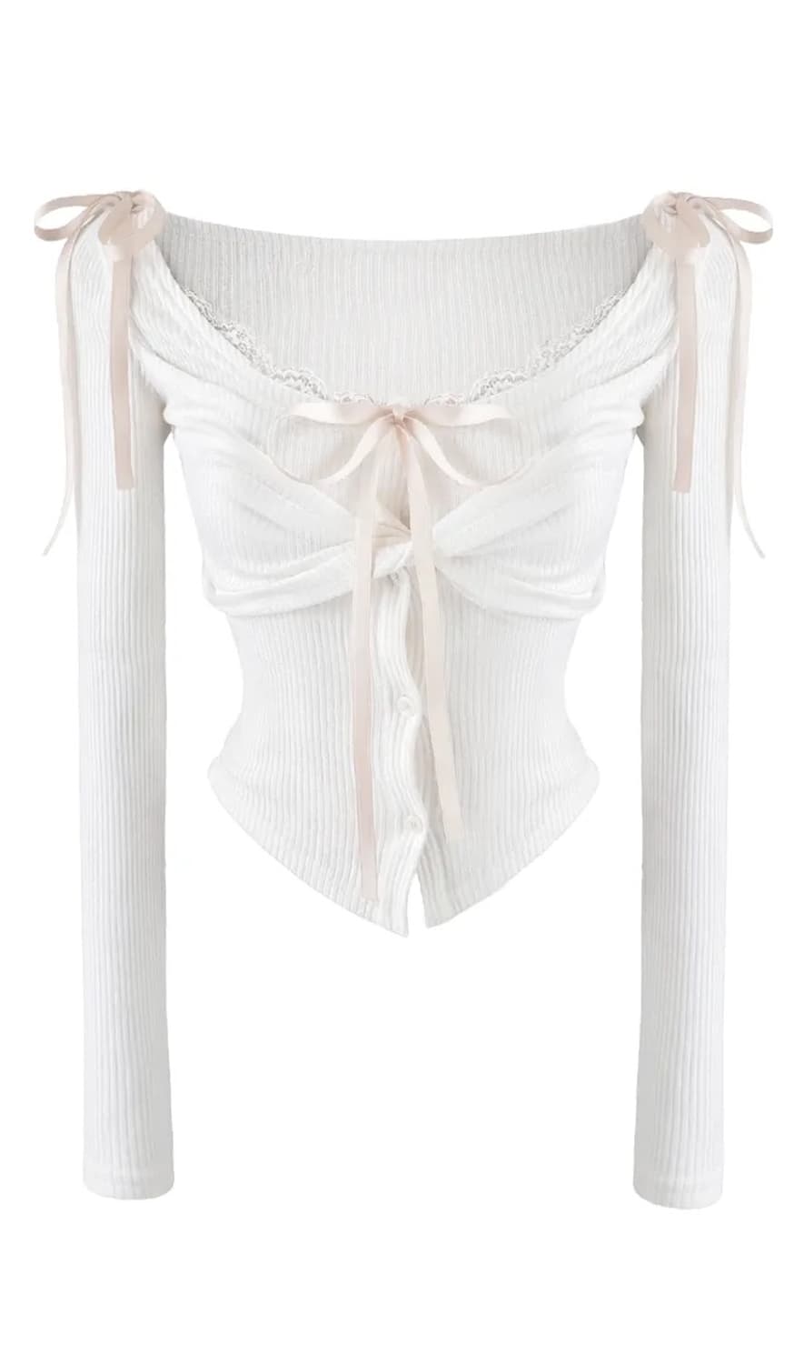 SOULSCOLOR 소울즈컬러 로맨틱 레이스 가디건 상품이미지1