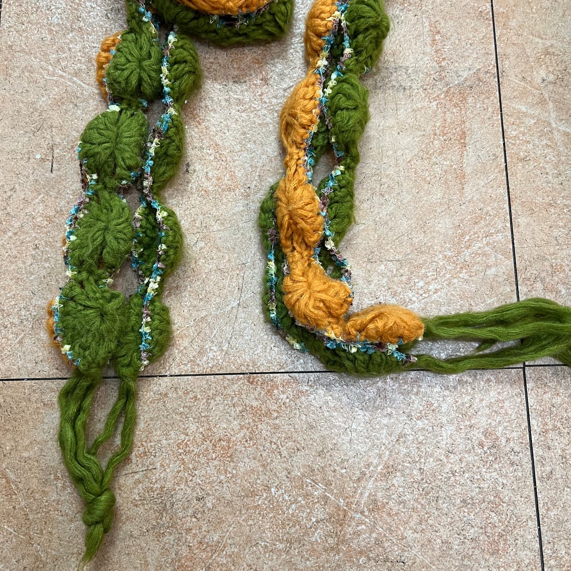 디테일 니트 머플러 목도리 상품이미지3