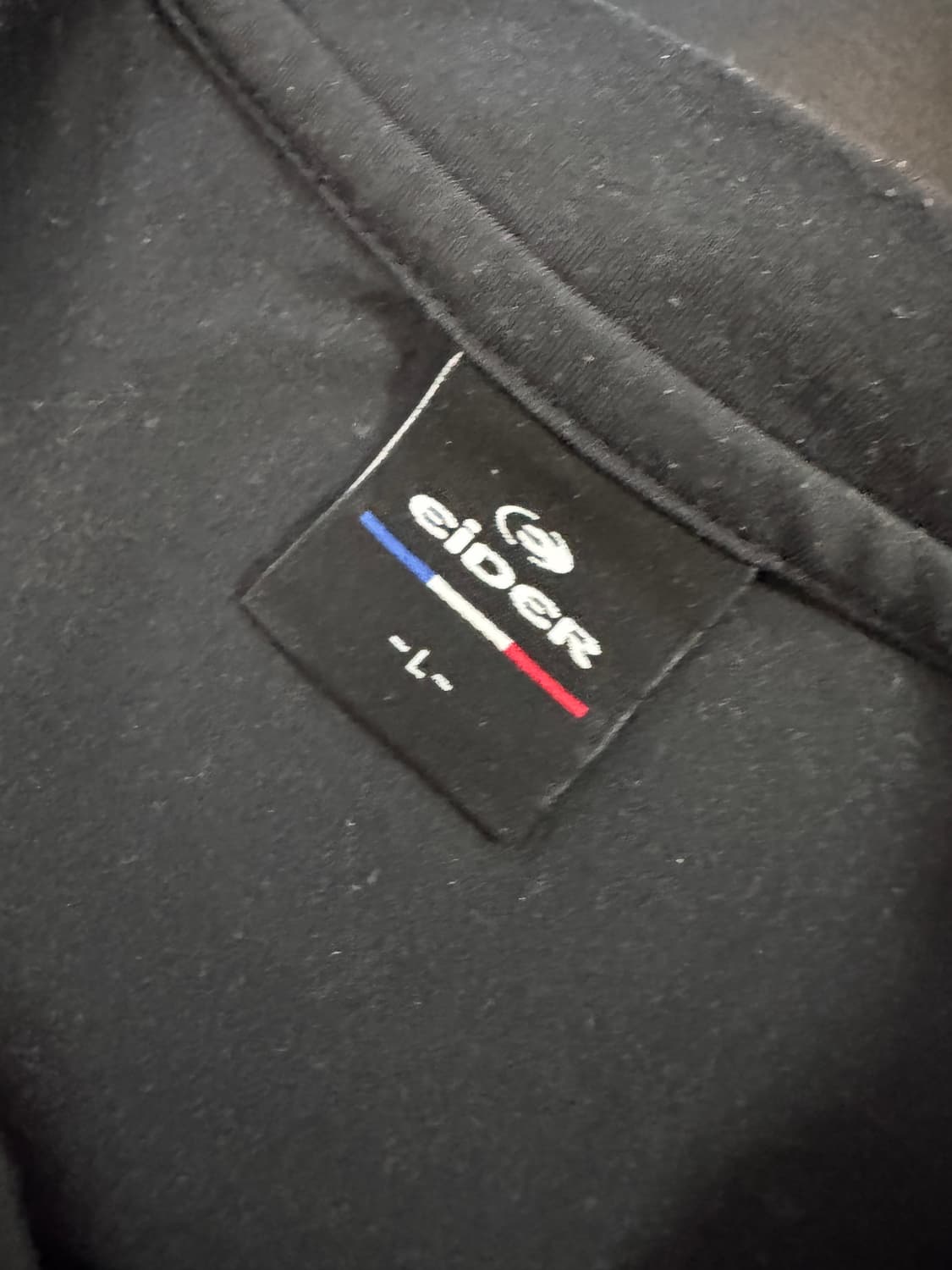 아이더 Eider 기능성 긴팔 티셔츠 L 블랙 상품이미지3