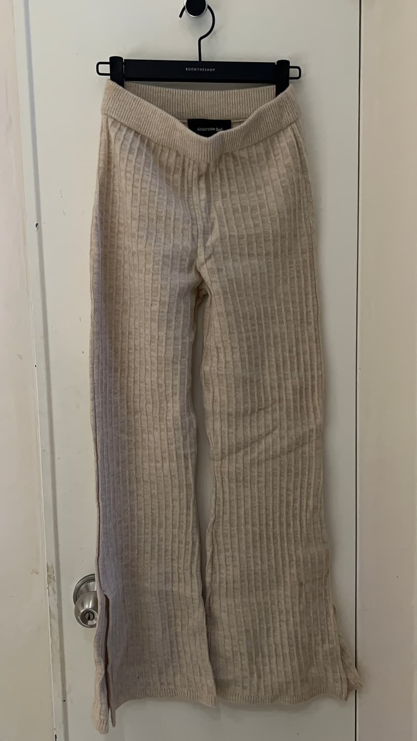 앤더슨벨 플레어 니트 팬츠 (S) 상품이미지2