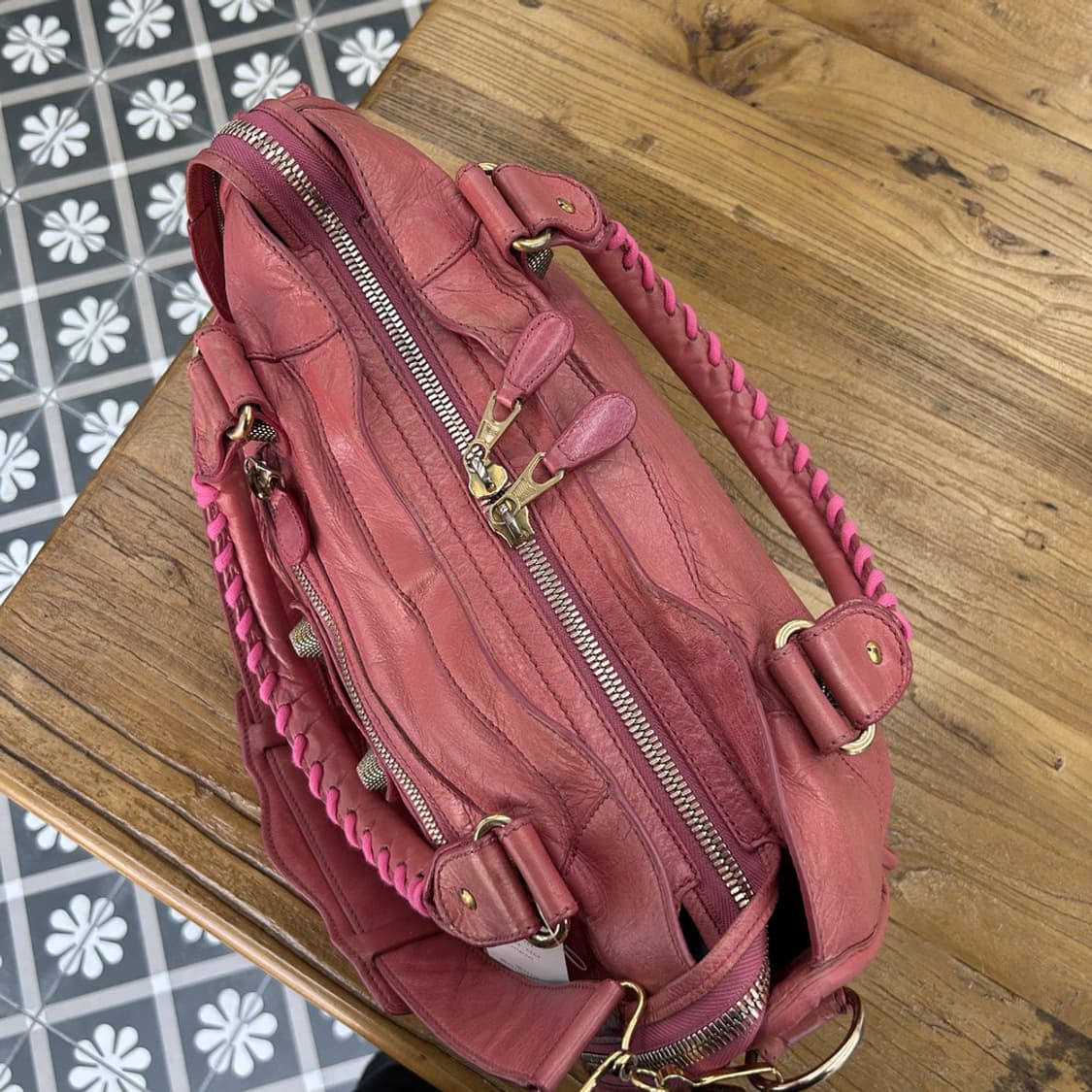 16558 - 발렌시아가 자이언트 시티백 모터백 상품이미지8