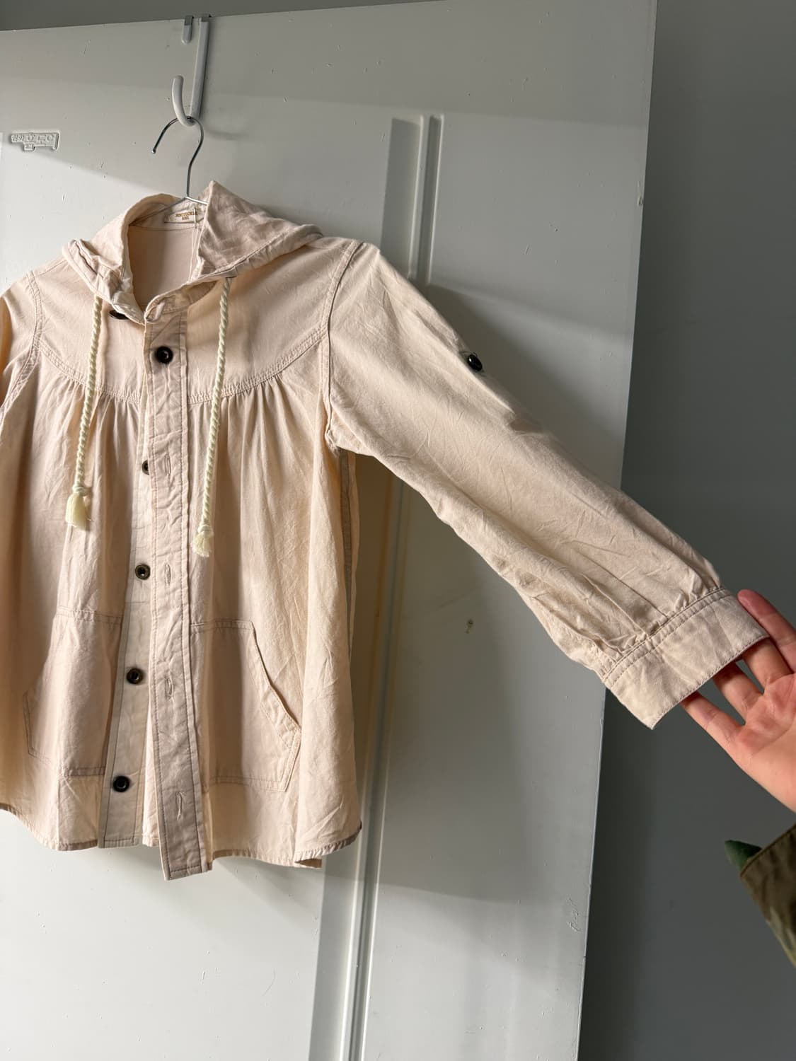 일본빈티지 모리 베이지 가디건 자켓 상품이미지7