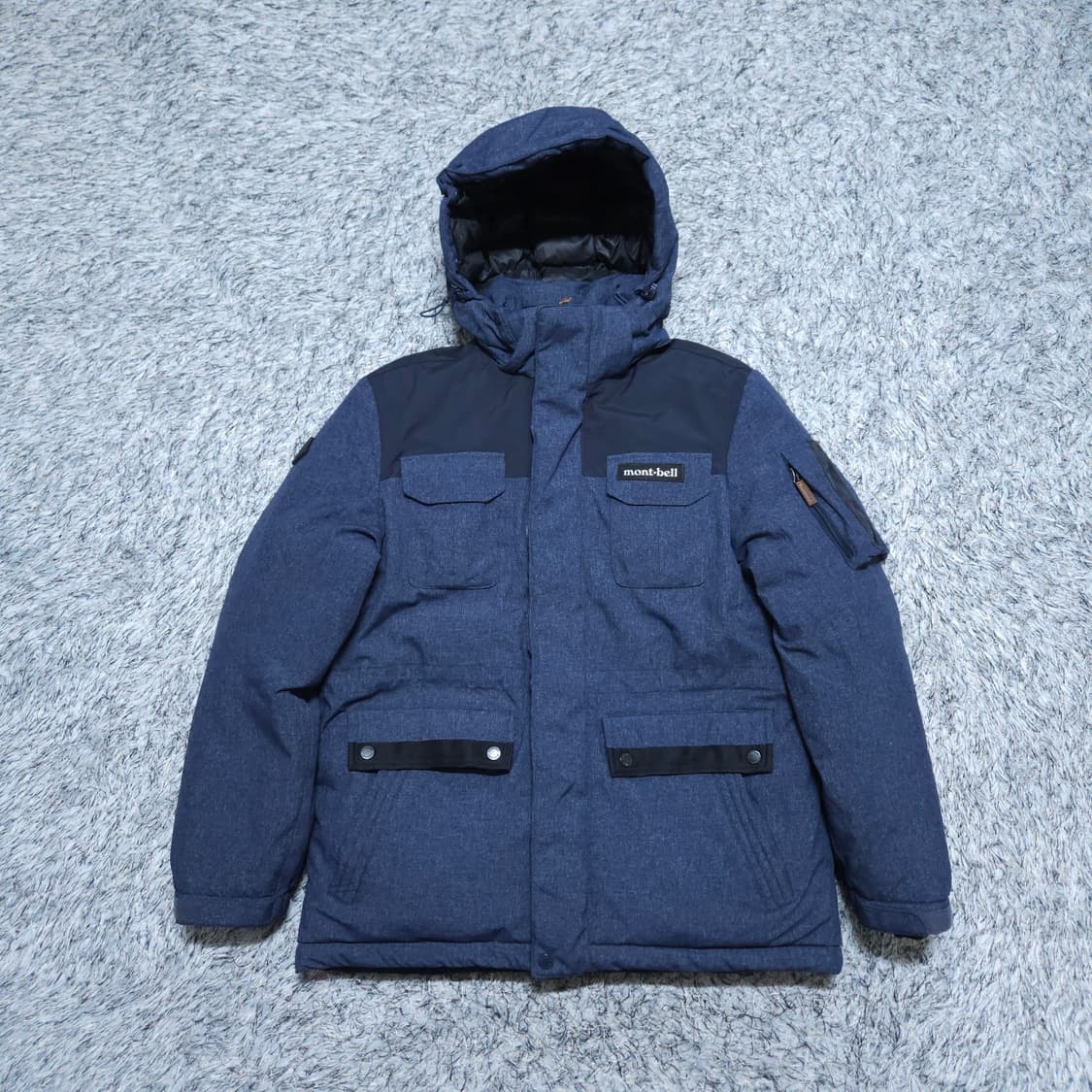 몽벨) M 남자 거위털패딩 구스다운 / 왕눈이샵 상품이미지1