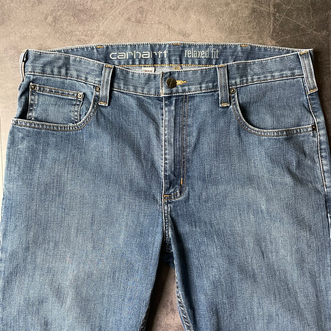 CARHARTT 칼하트 빈티지 릴렉스핏 데님 팬츠 상품이미지2