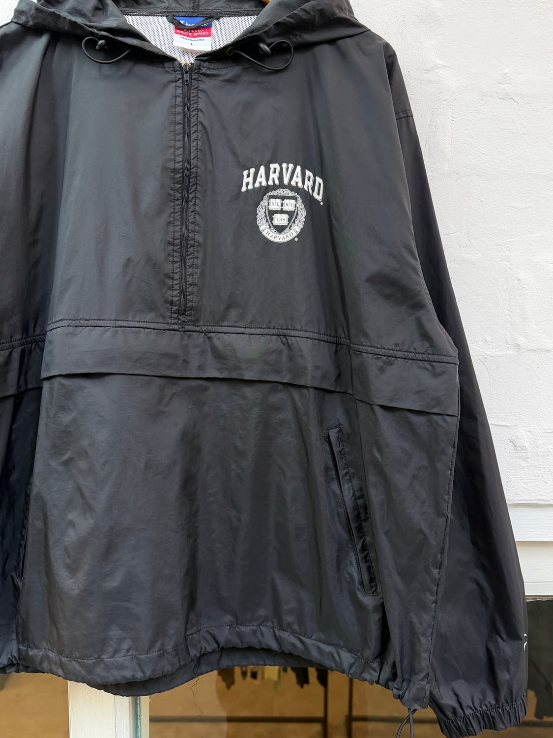 Champion 챔피온 하버드 아노락 바람막이 블랙 L 상품이미지3