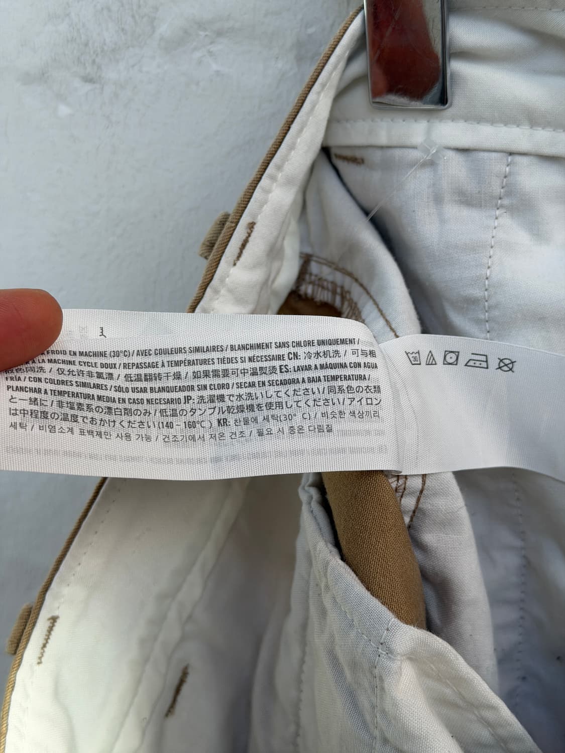 Abercrombie & Fitch Shorts 베이지 반바지 36 상품이미지6