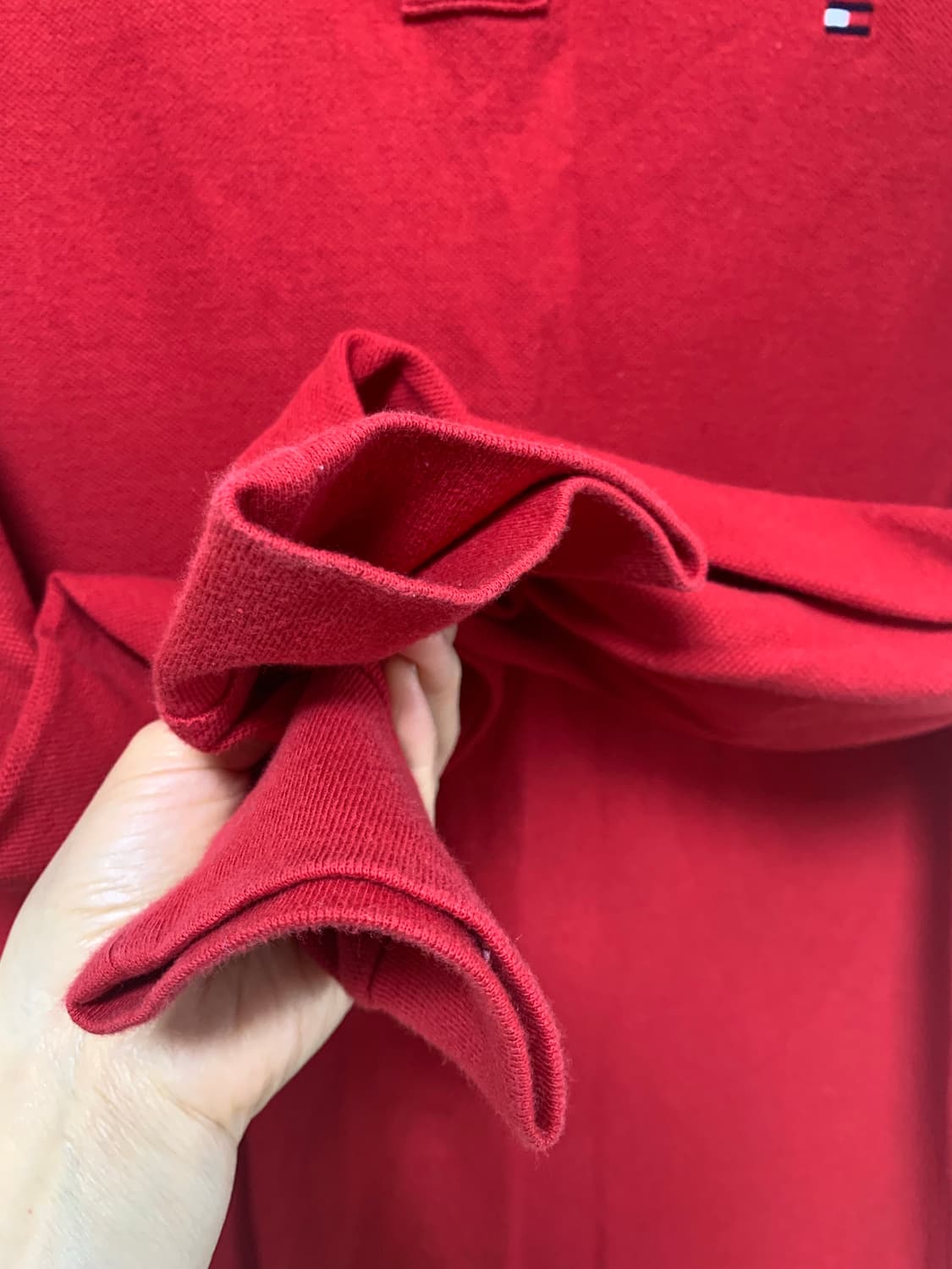 타미힐피거 긴팔 피켓티셔츠 상품이미지5