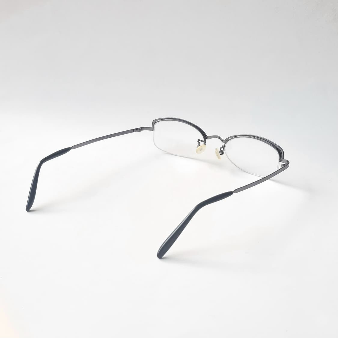 데드스탁 빈티지 독특한 디자인 반무테 안경테  491 상품이미지7