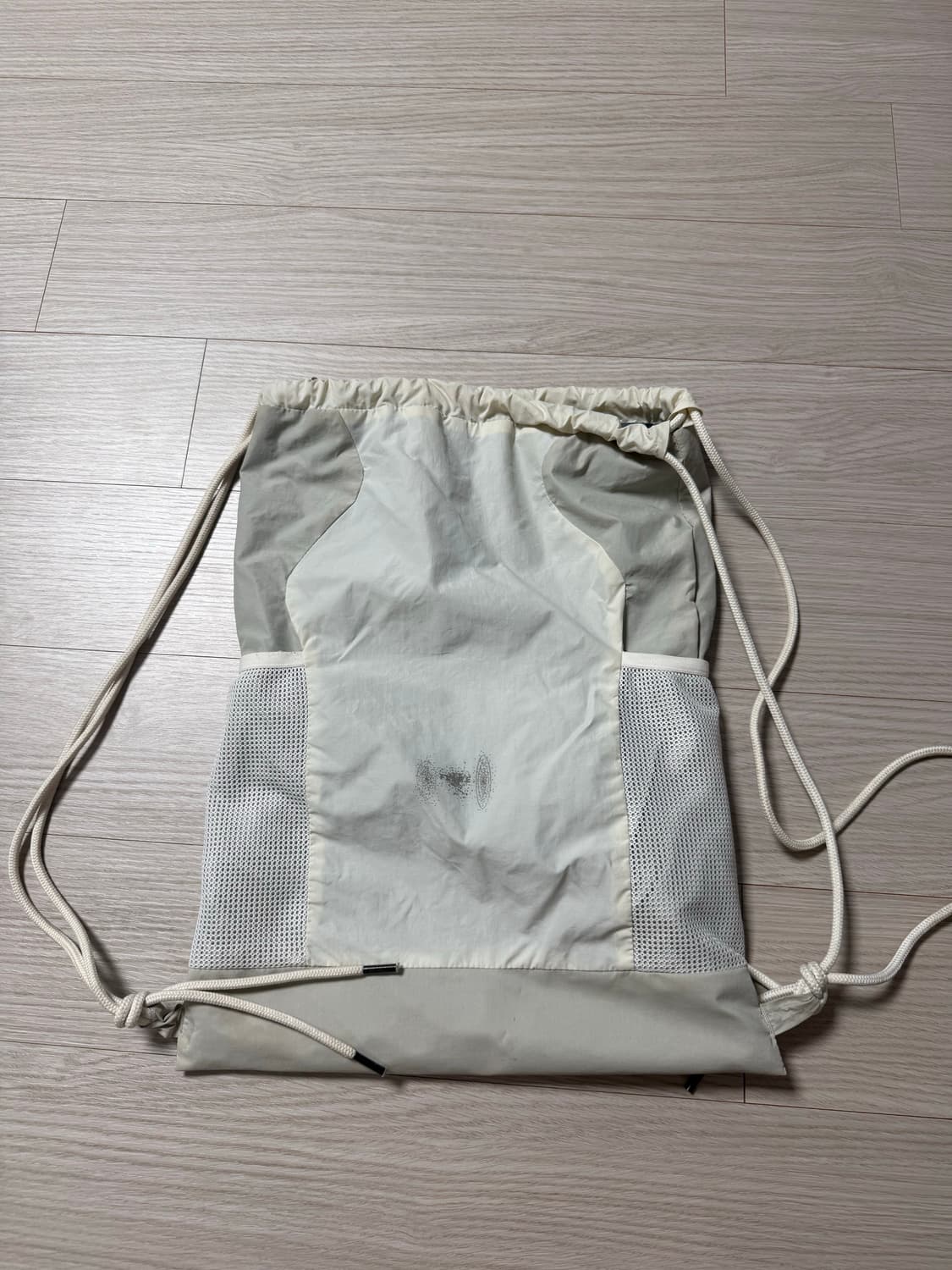 Wave Handmade Gym Sack - Cream (FL-724) 상품이미지2