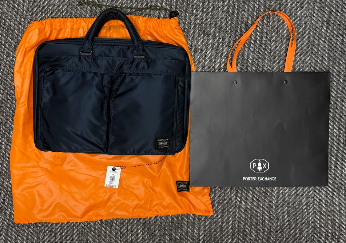 요시다 포터 익스체인지 PX탱커 스몰 - 네이비컬러 상품이미지1