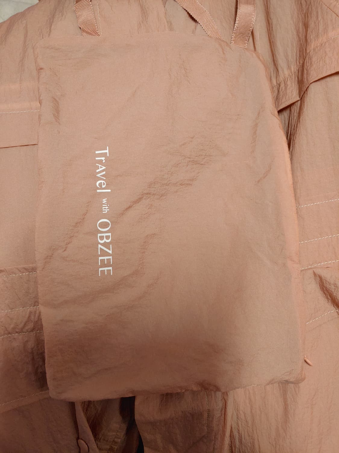 한섬 오브제 패커블 야상 바람막이 여성 Free 상품이미지3