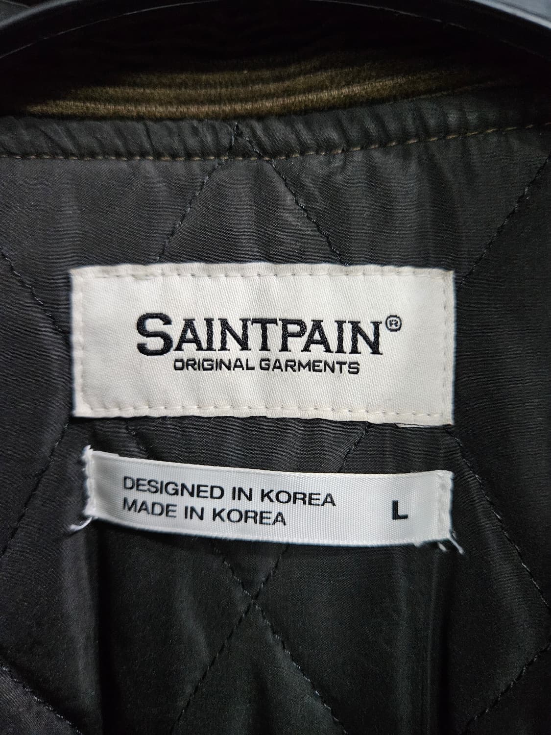 세인트페인 브라운 남성 세미오버핏 100 코듀로이 자켓  상품이미지3