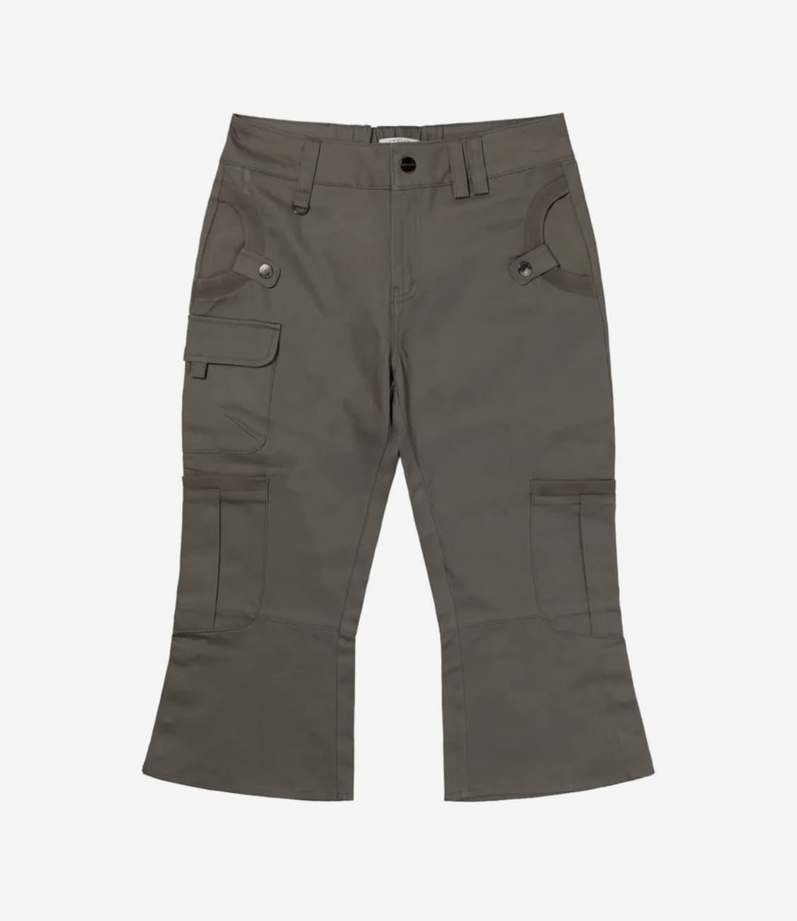 팬시클럽 카프리 카고 팬츠 카키 판매 상품이미지2