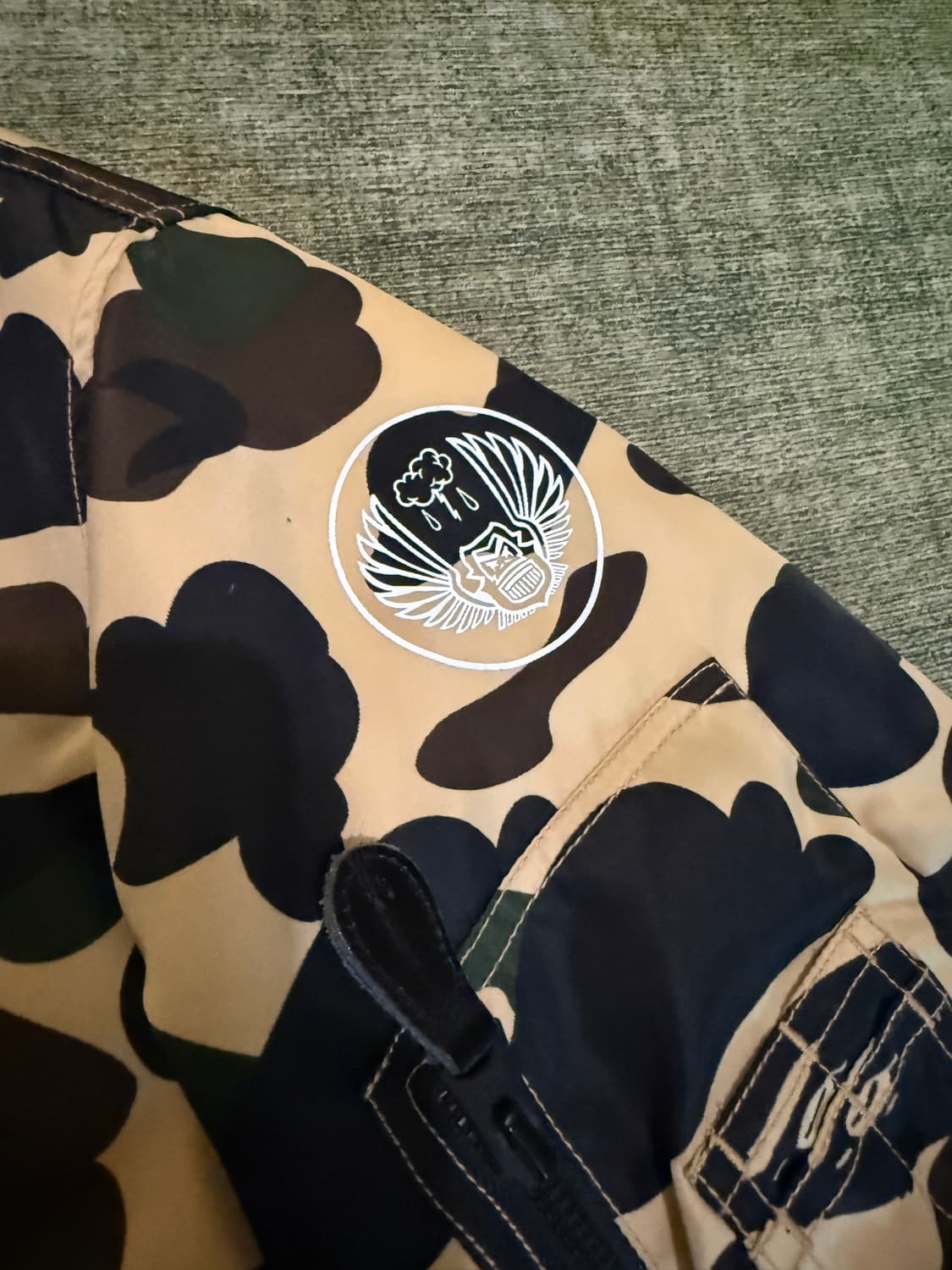 Bape 샤크 카모 ma-1  상품이미지7