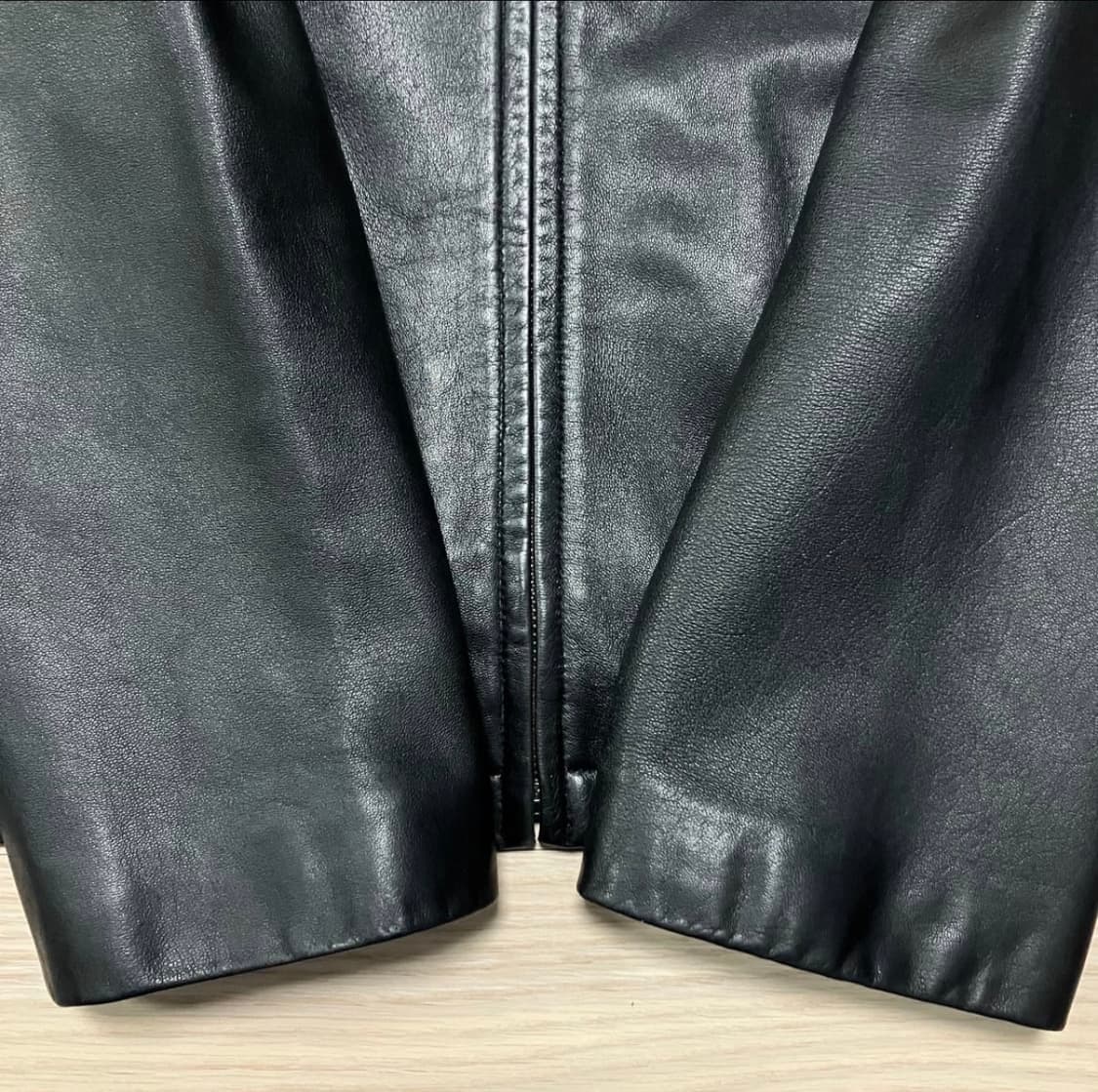 [솔리드옴므] 우영미 이태리 램스킨 양가죽 자켓 블랙 Mens XL · 상품이미지6