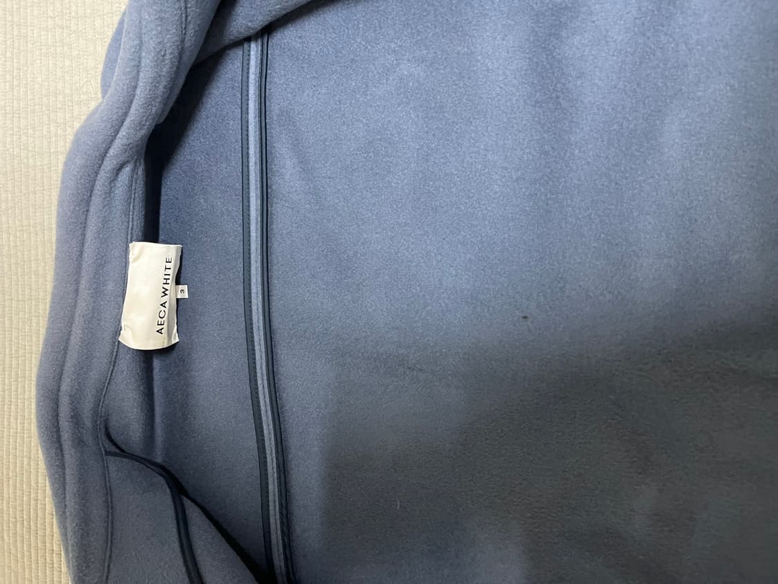 에이카화이트 울 블루종 자켓 3 상품이미지3