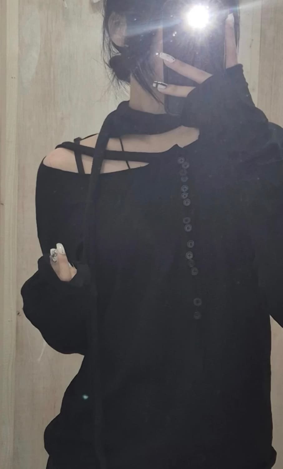 하르테올뎀 Buttoned Scarf Sleeve 1사이즈 판매합니다 상품이미지2