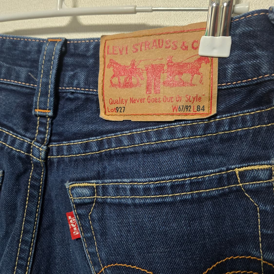 리바이스 927 부츠컷 데님팬츠 / 여성 팬츠/ 여성 바지  상품이미지6