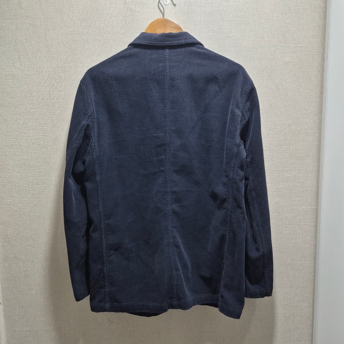(M) 솔티(SORTIE) tura 코듀로이 워시드 자켓 블루 상품이미지5