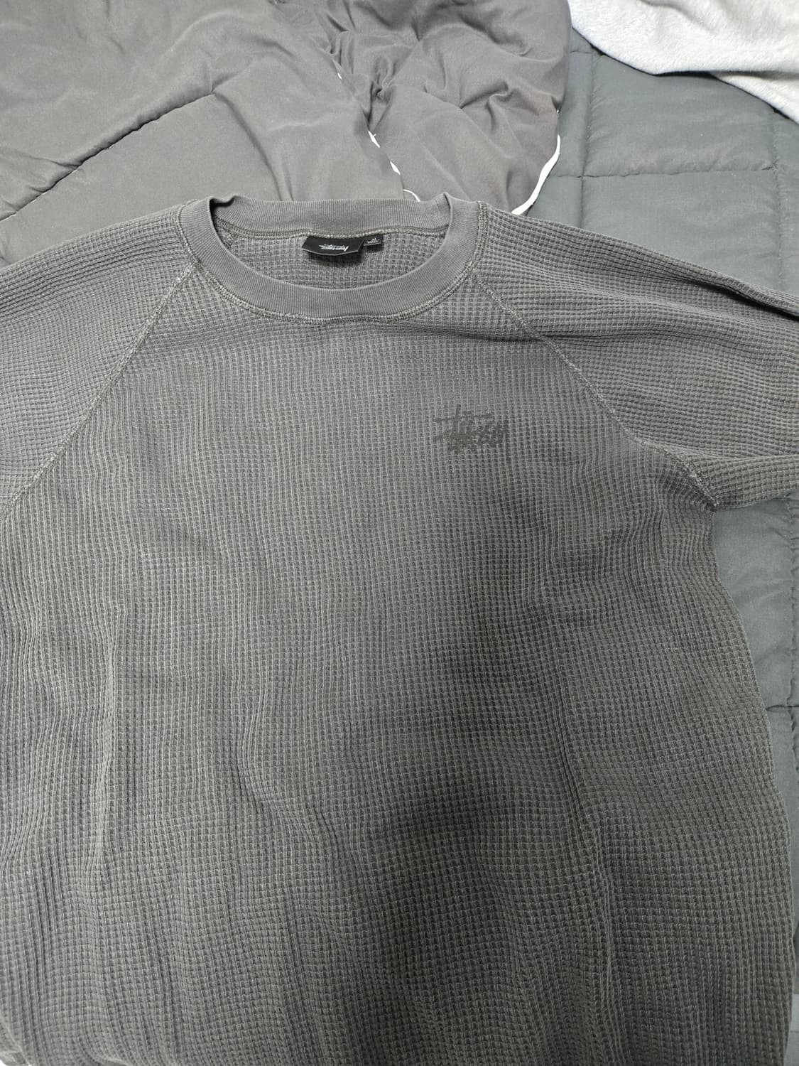 스투시 와플패턴 롱슬리브 상품이미지1