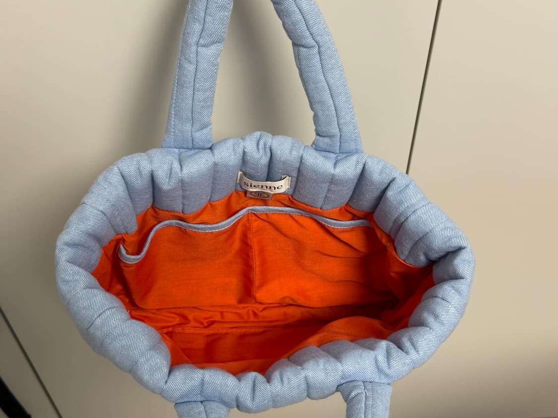 시엔느(Sienne) 패딩백 데님블루 상품이미지3