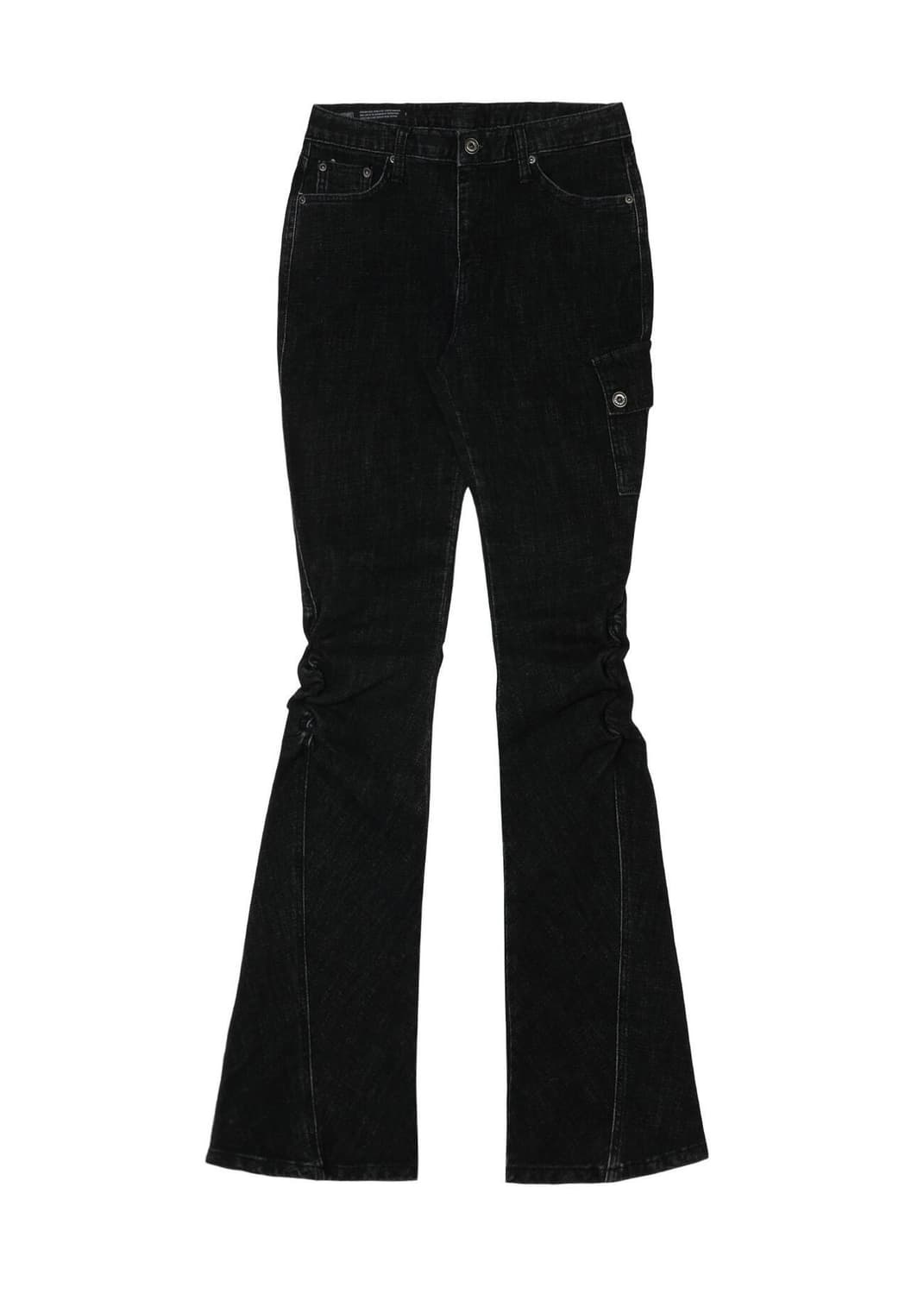 보헴서 SNOW WASHED LEG SHIRRING JEANS 상품이미지2