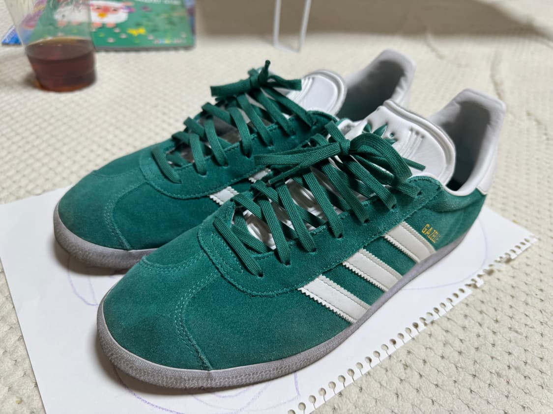 아디다스 가젤 스웨이드 그린 270 상품이미지1