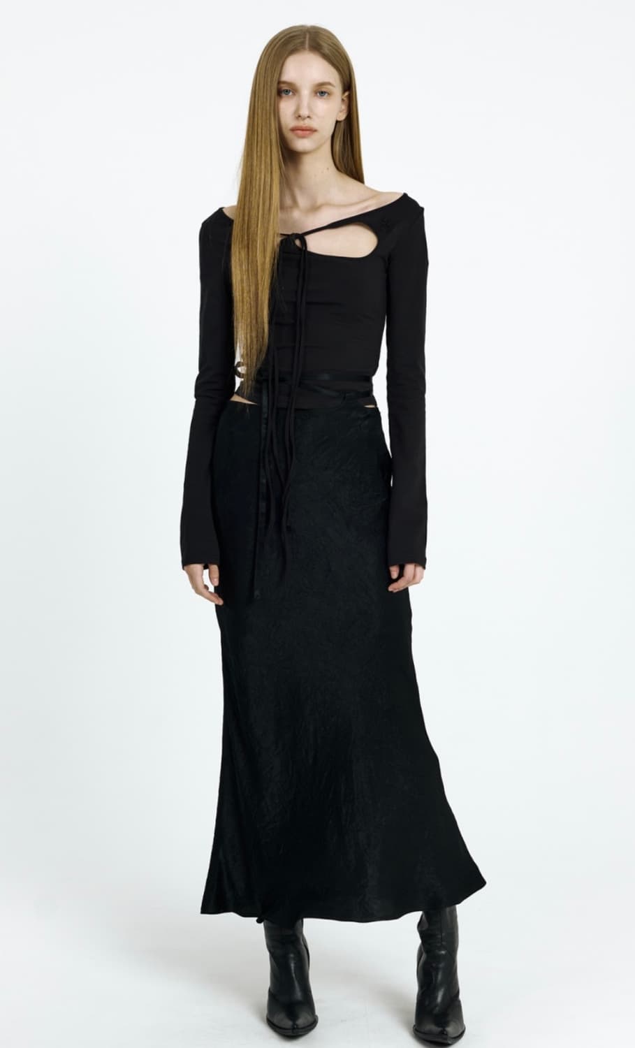 페인오어플레져 ORCHID TOP black 오키드 탑 상품이미지2