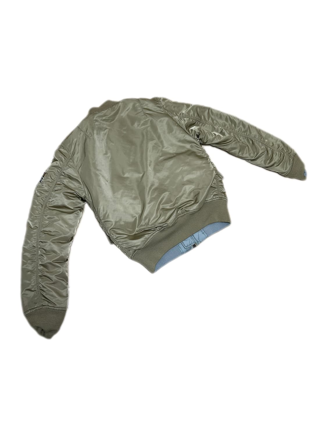 알파인더스트리 오프닝 세레모니 골드 실버 리버시브 ma-1 상품이미지3