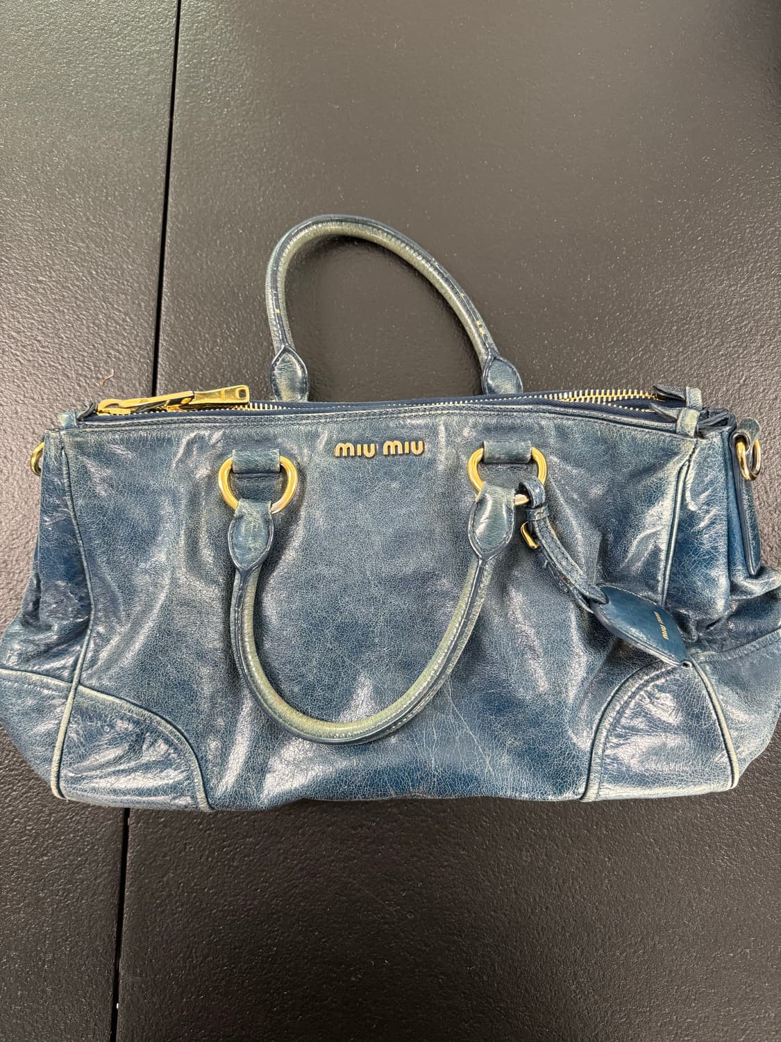 미우미우 비텔로 샤인 투웨이백(정품) 상품이미지1