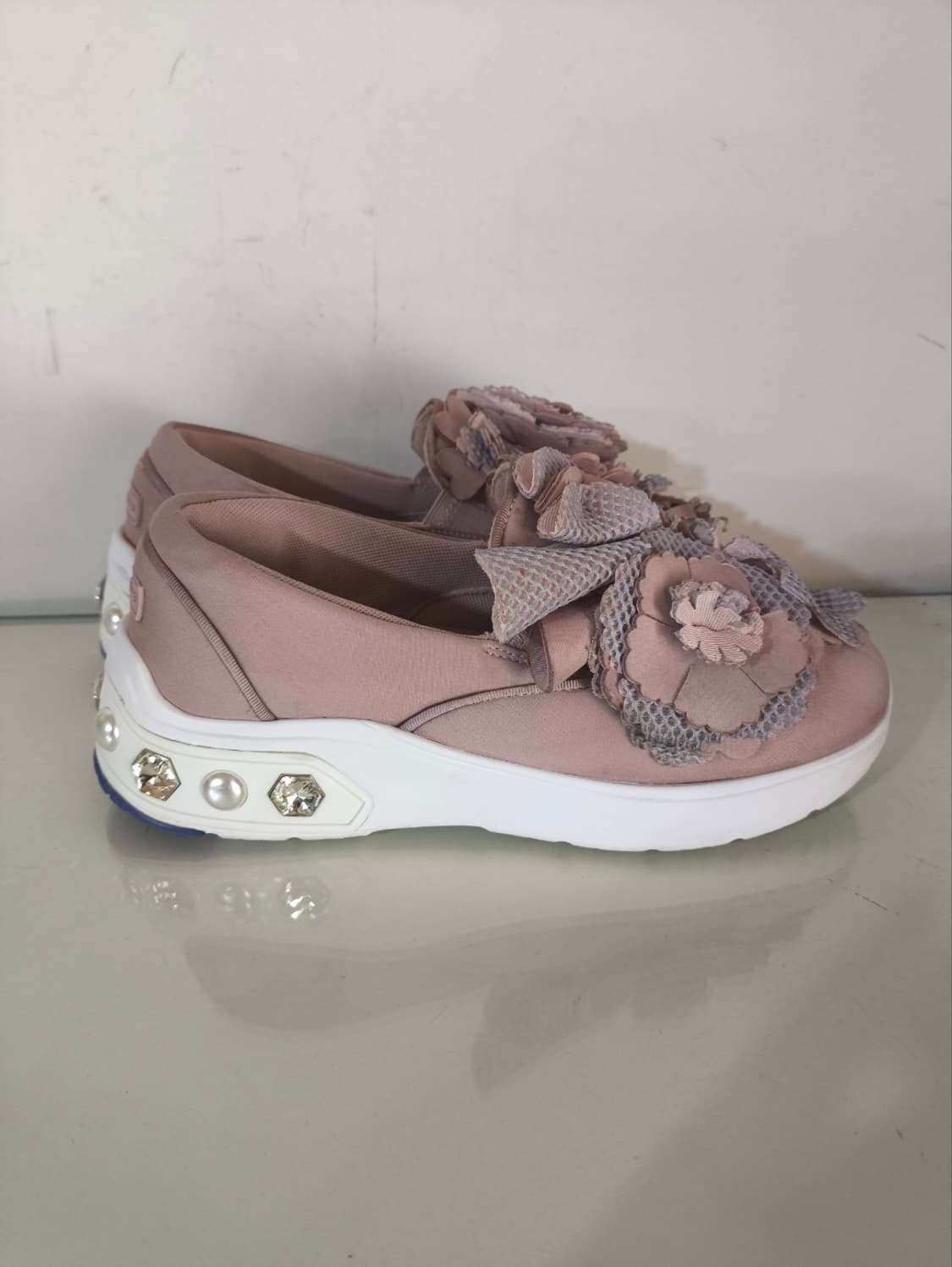 250mm 슈콤마보니 플라워밤 슬립온  상품이미지1