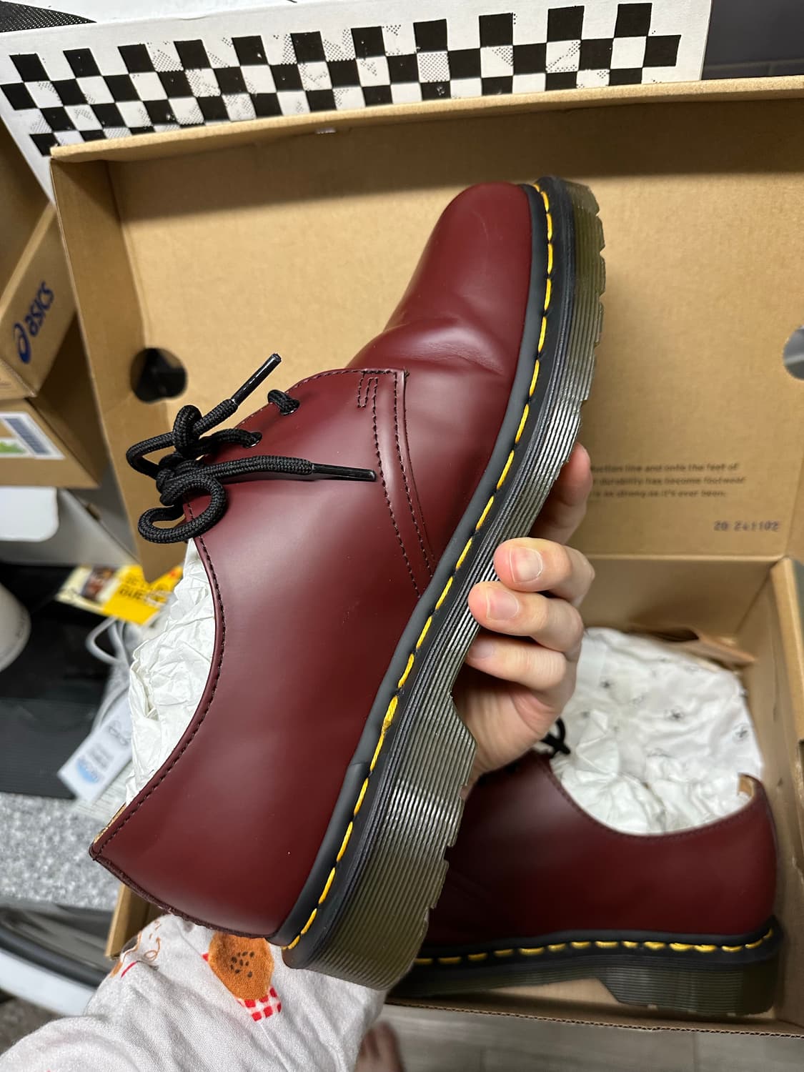 270 닥터마틴 1461 스무스 체리레드 상품이미지6