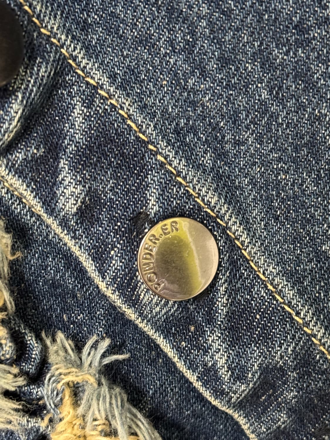 [S] 폰더럴 RAVEL 스모크 데님 스커트 상품이미지4