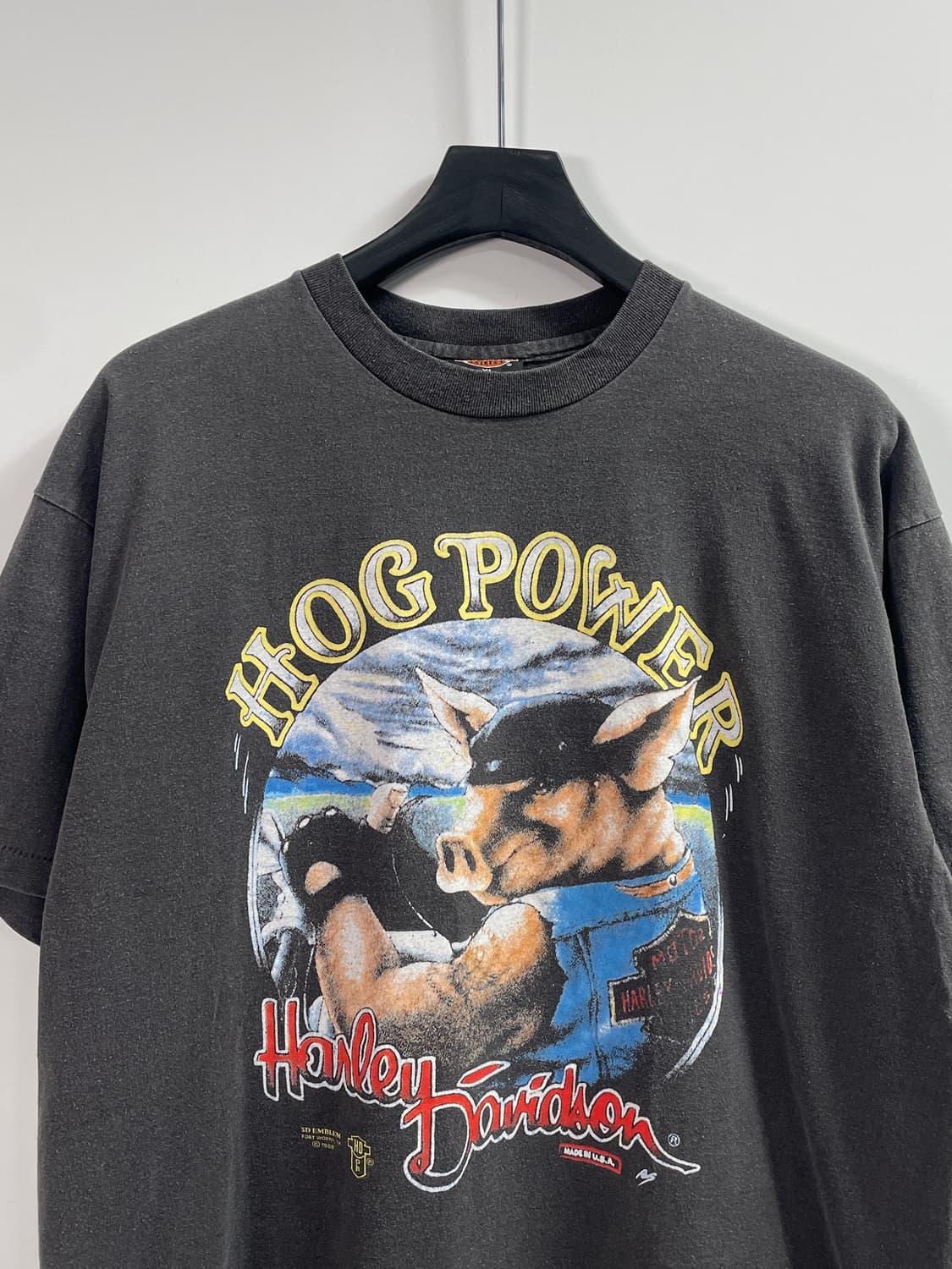 88s 할리데이비슨 USA 3D 엠블럼 반팔티 (on.475) 상품이미지2