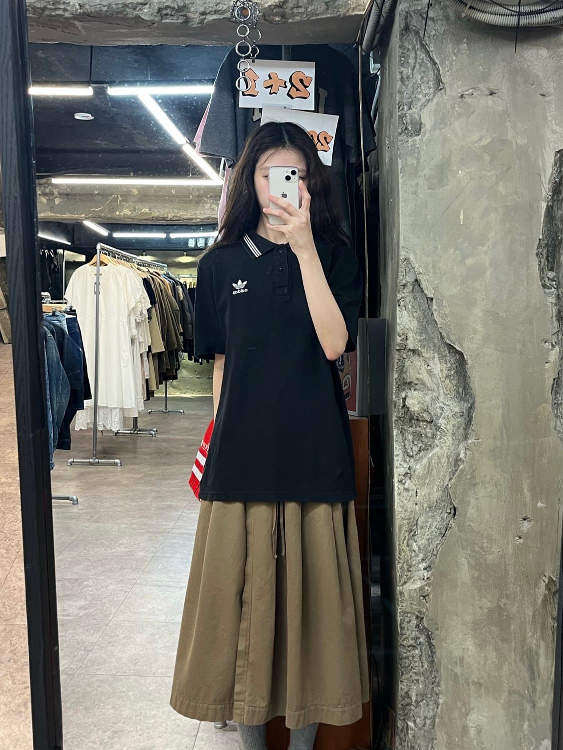 아디다스 반팔 카라티 블랙 M #csz4051 상품이미지2