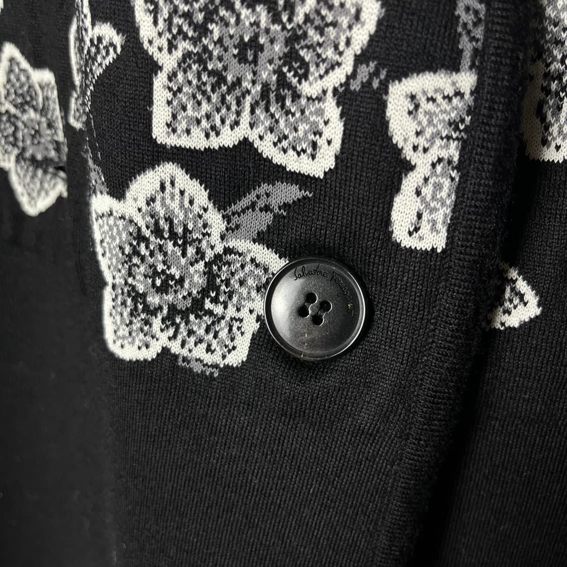 [Ferragamo] 살바토레 페라가모 플로럴 케이프 울 가디건 상품이미지4