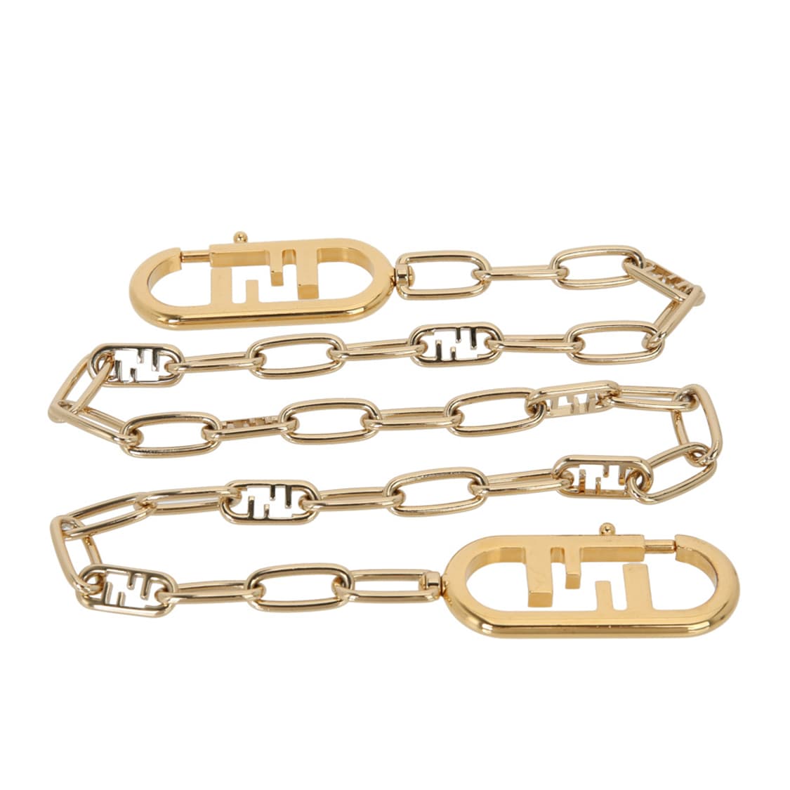 펜디 펜디그라피 스몰 호보백 패브릭 숄더 체인백 8BR798 보증서 상품이미지10