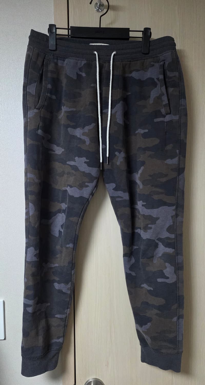 풀앤베어 카모 스웻 조거 팬츠 34/ L 상품이미지1