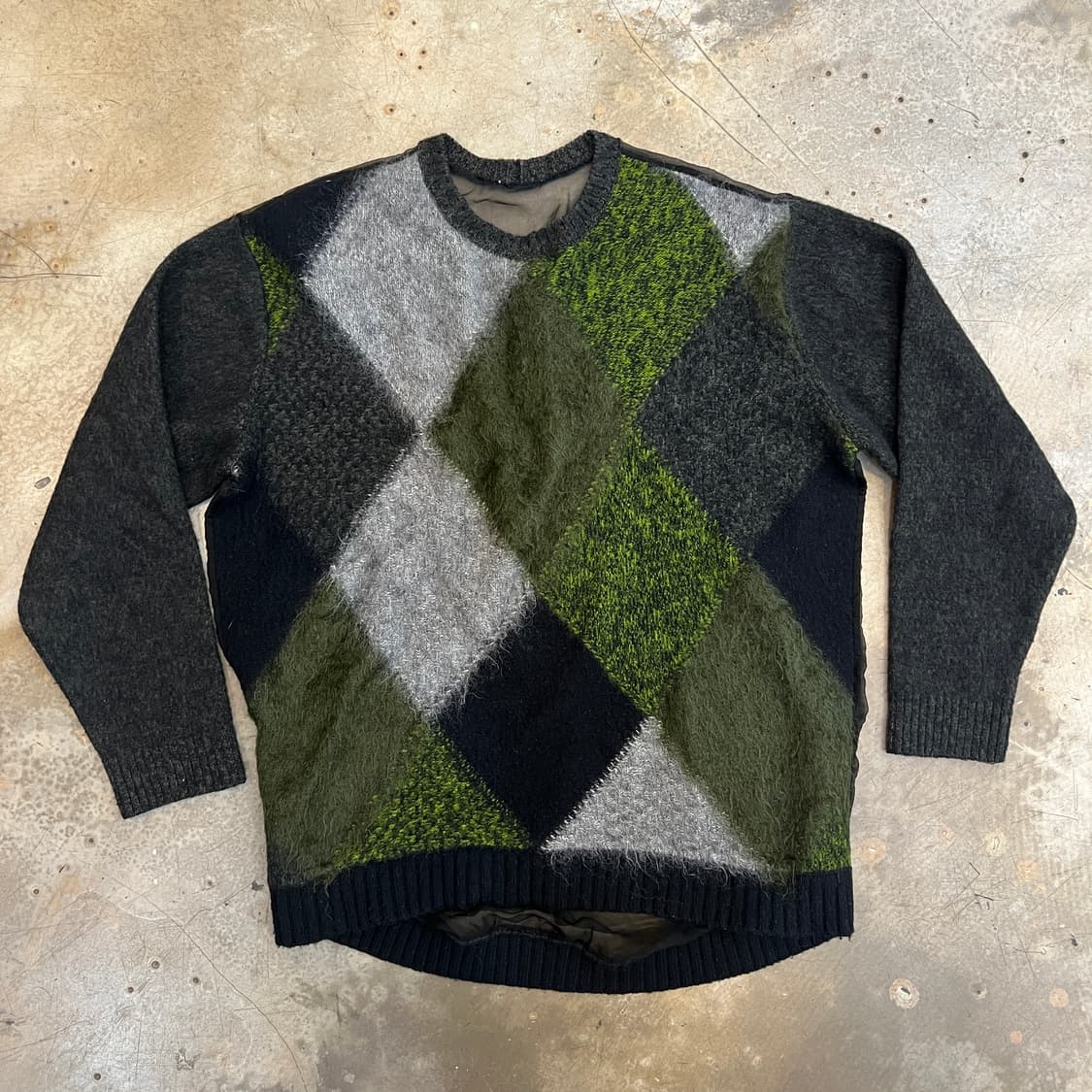 N°21 NUMERO VENTUNO 모헤어 시스루 니트 상품이미지1