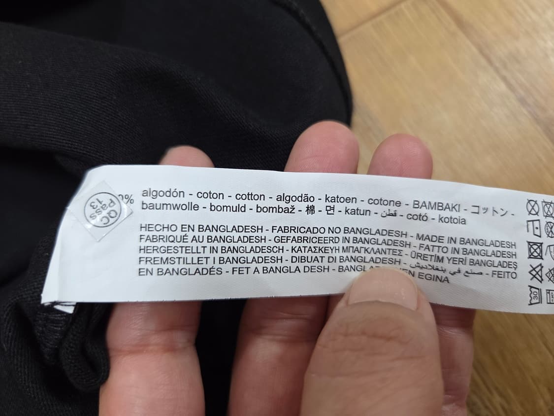 자라(ZARA) 세미크롭 티셔츠 55-66 새상품 상품이미지5