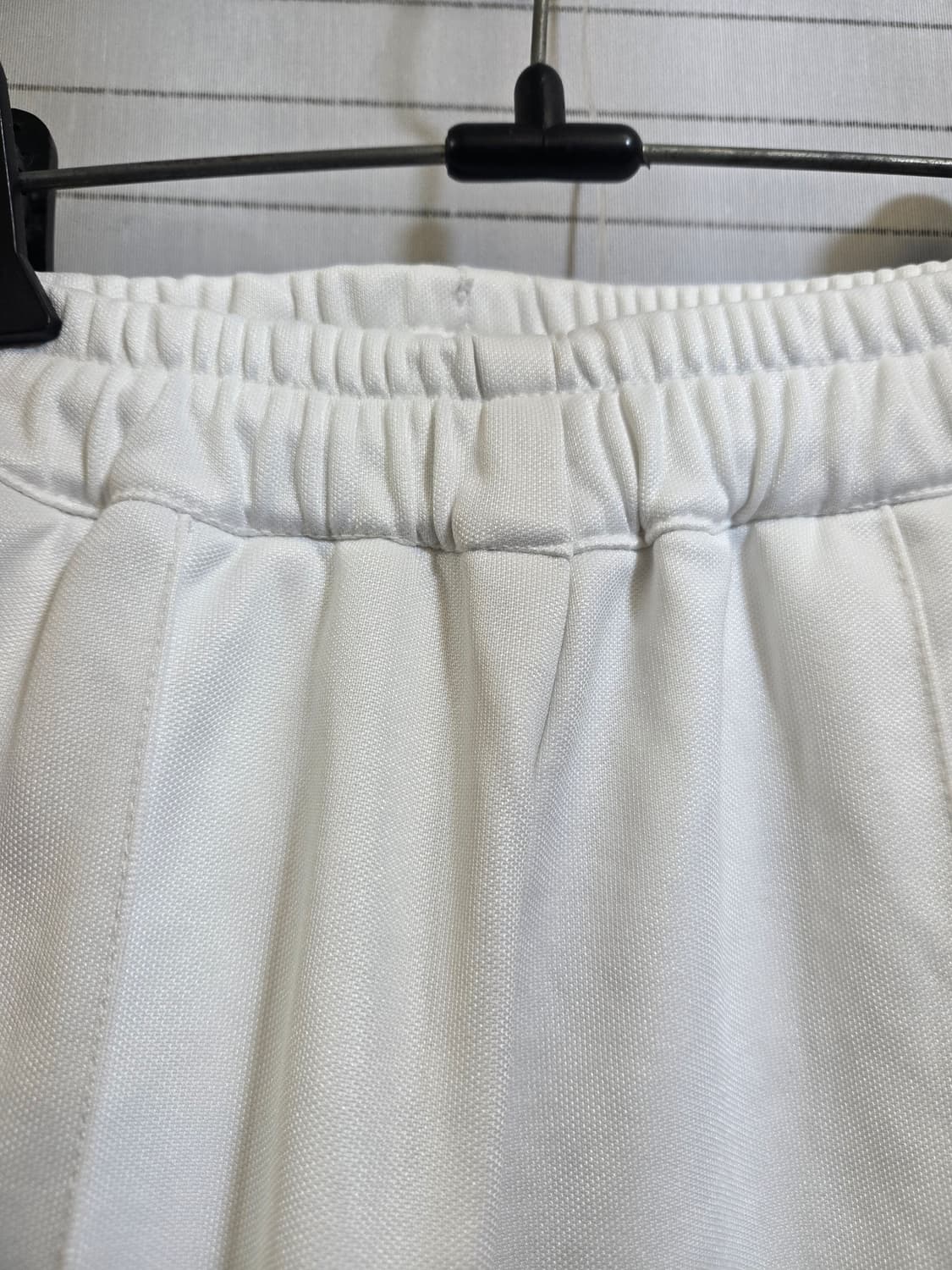 아디다스 삼선 트랙 화이트 팬츠 상품이미지2