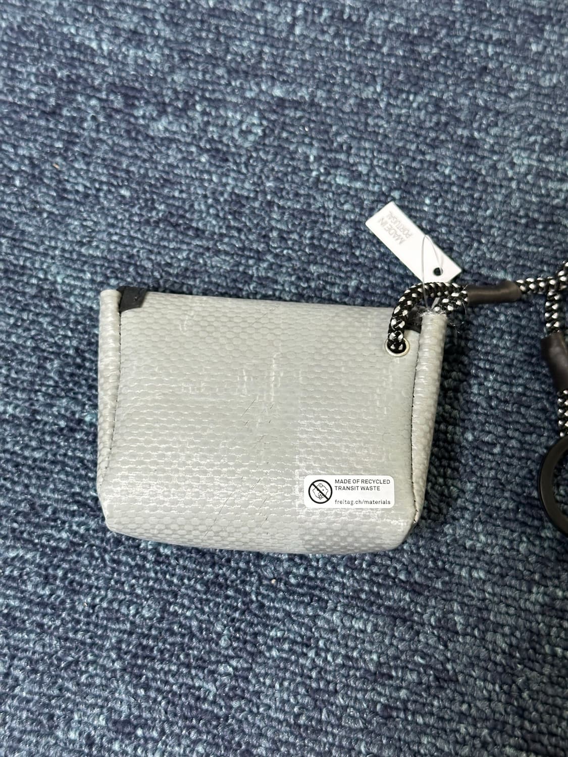 새제품 Freitag 프라이탁 희귀 실버 키링 판매 상품이미지4