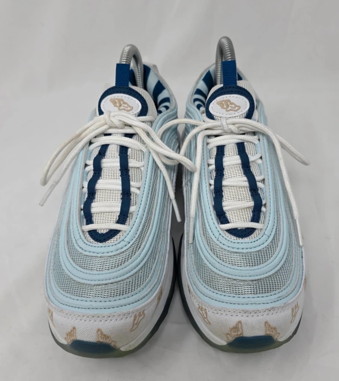 나이키 에어맥스 97 흰/하늘 운동화 240 상품이미지5